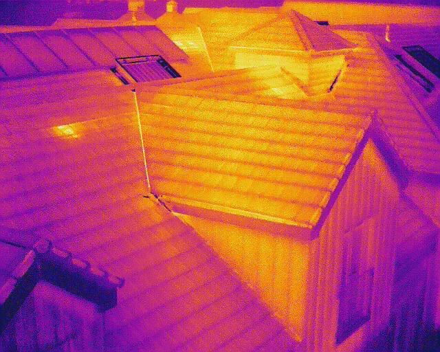Thermal Imaging Roof Survey Image Littlehampton